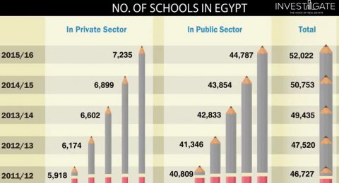 Infographics – Schools in Egypt