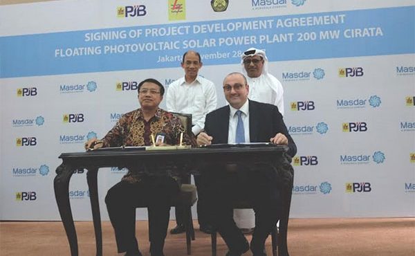 Masdar to Build World’s Largest Solar PV Plant in Indonesia
