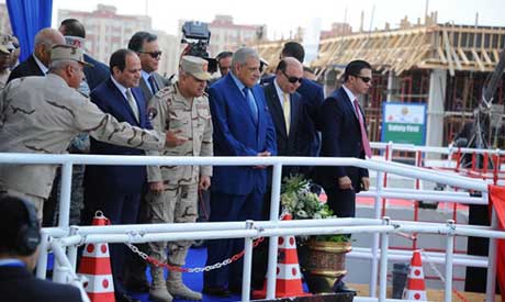 El Sisi Inaugurates Tunnel, Bridge at East Suez Canal Development Zone