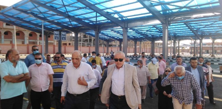 NUCA’s VP Mamdouh Inspects Projects in New Mansoura & New Damietta