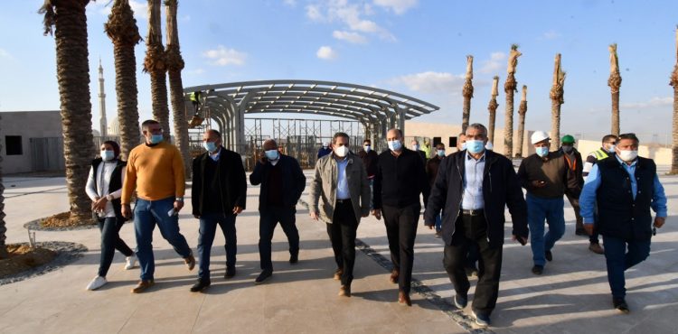 Abbas Inspects NAC’s Capital Park