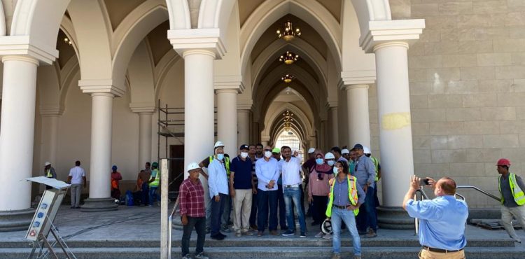 Housing Officials Inspect New Alamein City’s Projects