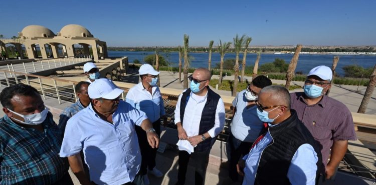 El Gazzar Visits The Tourist Nile River Strip, New Aswan