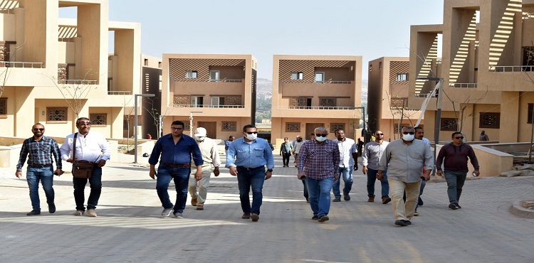 Abbas Inspects the Ongoing Projects of New Aswan City