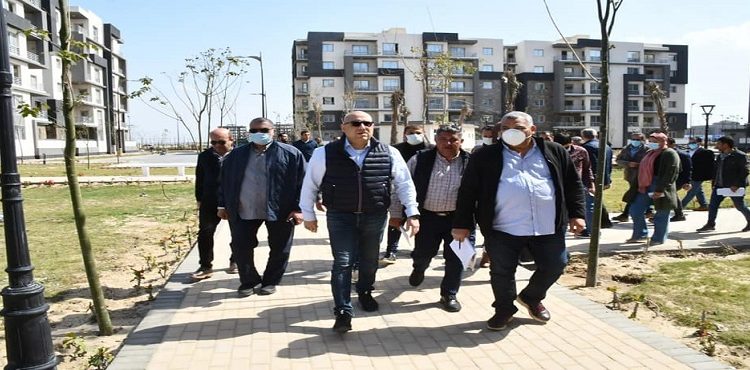The Minister of Housing Inspects Housing Projects in New Mansoura City