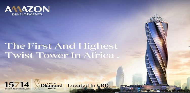 «أمازون للتنمية» تحصل على الاعتمادات الخاصة بمشروع «Capital Diamond Tower»