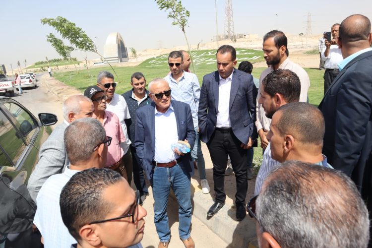 NUCA’s Deputy Chairman Inspects Housing, Road Projects in 15th of May City