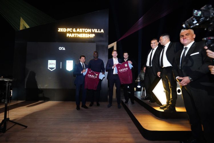 Minister of Youth and Sports Witnesses Strategic Partnership Announcement Between ZED F.C, Aston Villa