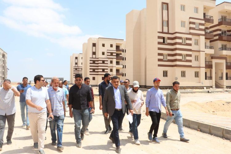 Housing Minister, Sadat City Authority Head Review Housing For All Egyptians Project