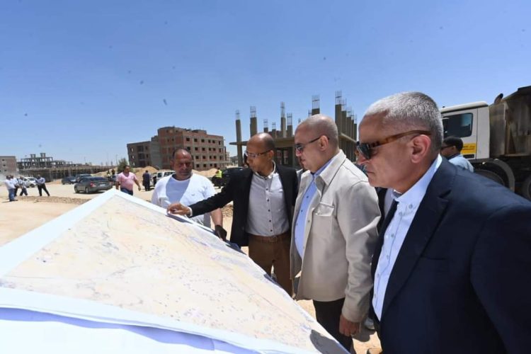 El-Gazzar Inspects Road Development Projects in New Cairo