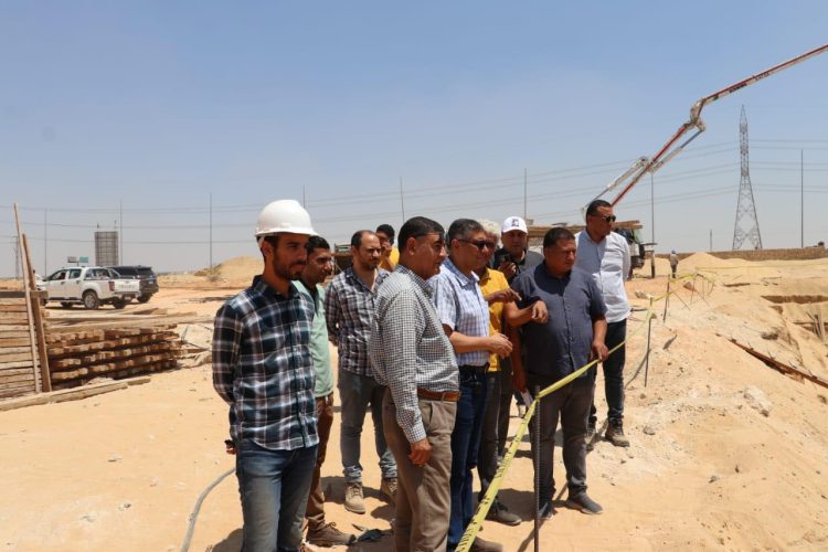 Egyptian Housing Officials Inspect Progress in 6th of October City Projects