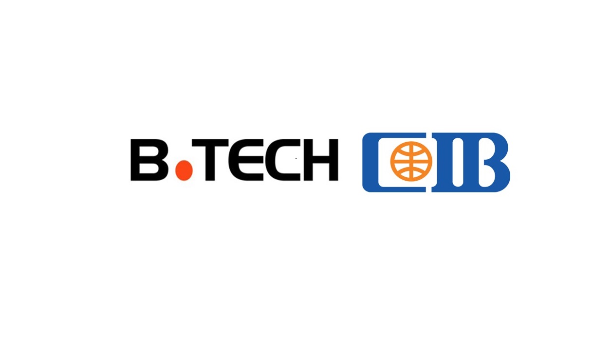 Modern Letter B Technology Logo Design Stock Vector - Illustration of  digital, circle: 241922777