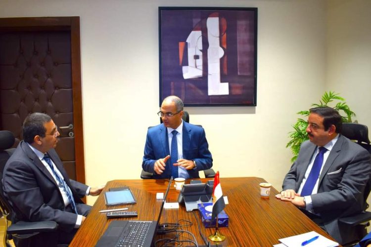 Deputy Housing Minister, The Arab Contractors, International Technology Firm Hold Talks on Water, Wastewater Treatment
