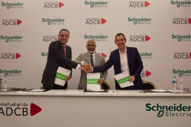 Schneider Electric, ADCB Partner to Finance Green, Sustainable Projects in Egypt