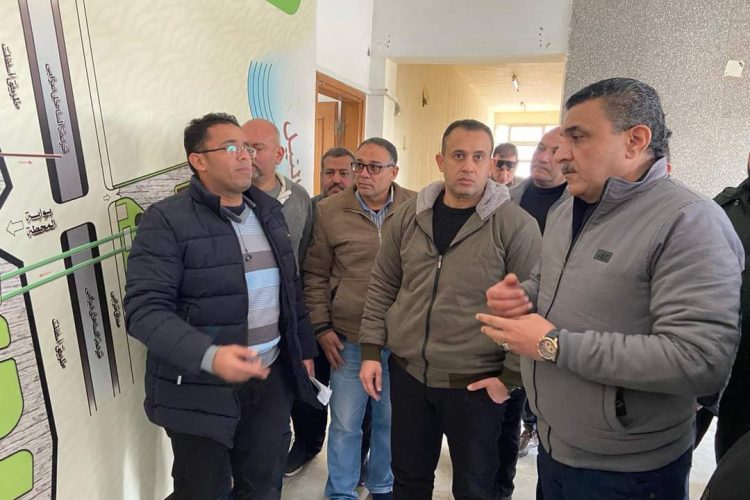 Housing Ministry Officials Inspect Infrastructure Projects in New Damietta City