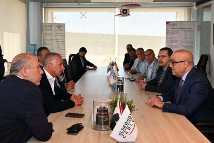 El-Gazzar Holds Meeting with Elsewedy Electric Officials to Discuss Investor Role in Industrial Zone Development in New Cities