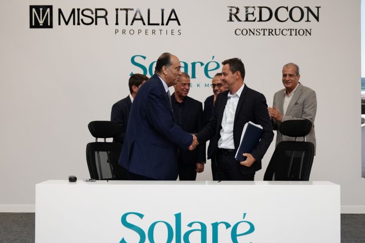 Misr Italia Properties Inks EGP 1.3 Bn Agreement with REDCON Construction for Contracting and Construction in Solaré Ras El Hekma Project
