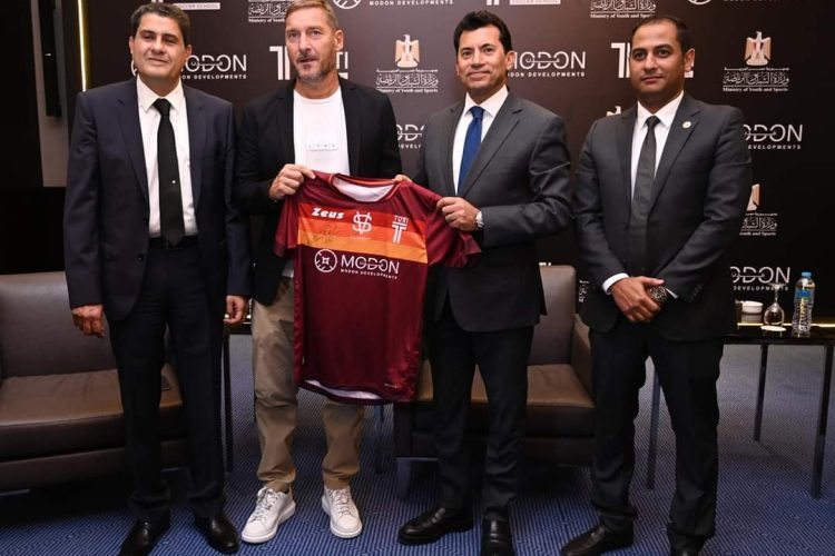 MODON Developments Partners with Football Legend Francesco Totti to Launch First Football Academy in Egypt