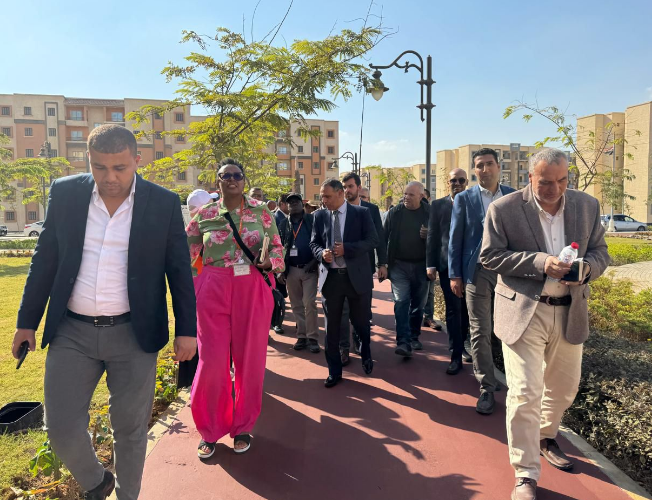 World Urban Forum Delegation Tours Egypt’s Capital Gardens City Housing Projects