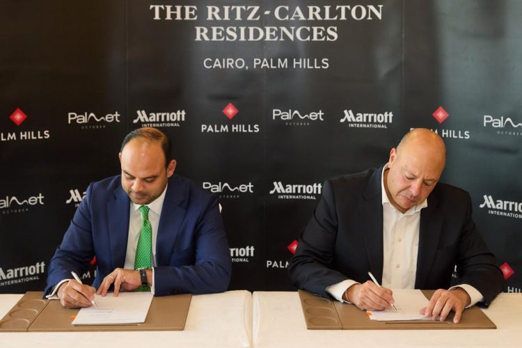 Palm Hills, Marriott International to Launch The Ritz-Carlton Residences in Cairo