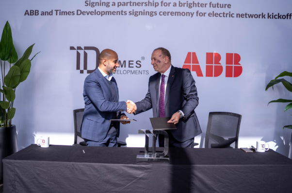 شراكة استراتيجية بين «Times Developments» للتطوير العقاري و«ABB» لإحداث نقلة نوعية في البنية التحتية الكهربائية لمشروعي«Avelin»و«Aster»