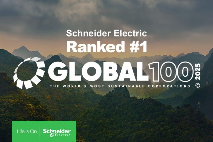 Schneider Electric Named World’s Most Sustainable Corporation for Second Time