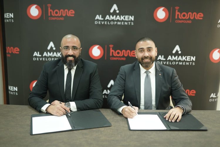 Al Amaken Developments Partners with Vodafone Egypt for Smart Tech Solutions in Residential Projects