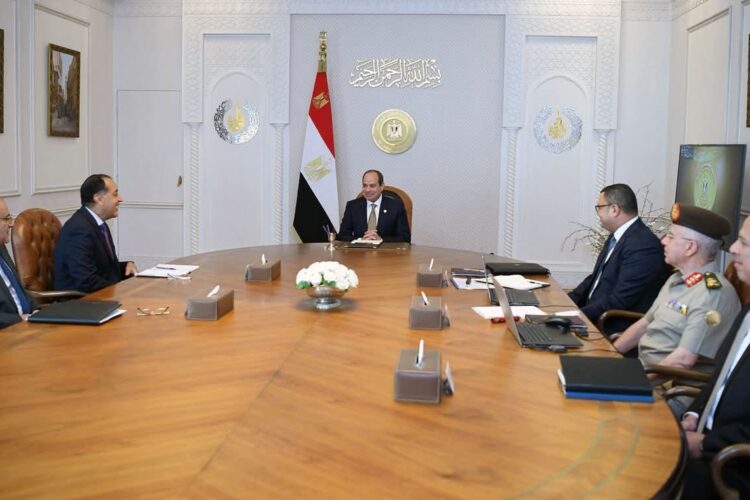 president-el-sisi-meets-with-key-officials-to-discuss-development-projects