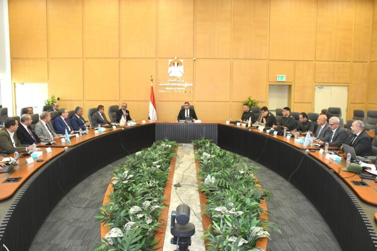 egypts-housing-minister-meets-armed-forces-engineering-authority-to-discuss-water-and-wastewater-projects