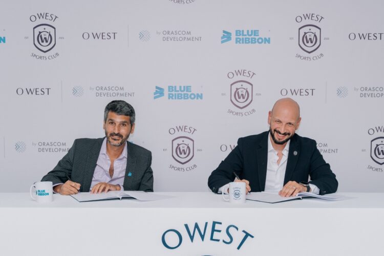 O West by Orascom Development Signs Operating Agreement with Blue Ribbon for O West Sports Club
