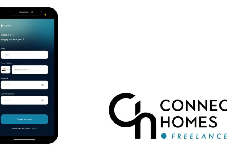 «كونكت هومز» تطلق تطبيق «Connect Homes Freelancers» لدعم الـ «فريلانسرز» في التسويق العقاري