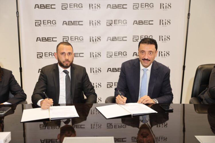 «ERG Developments» تتعاون مع «ABEC Egypt» في العاصمة الإدارية الجديدة باستثمارات تصل إلى نصف مليار جنيه مصري