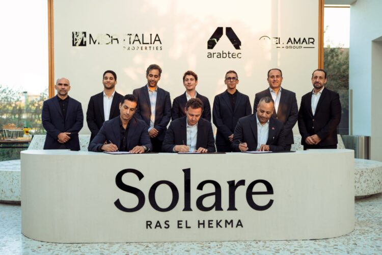 «مصر إيطاليا العقارية» تتعاون مع «أرابتك – Arabtec» و«العمار – El Amar» لتعزيز وتيرة الأعمال الإنشائية في «سولاري رأس الحكمة»