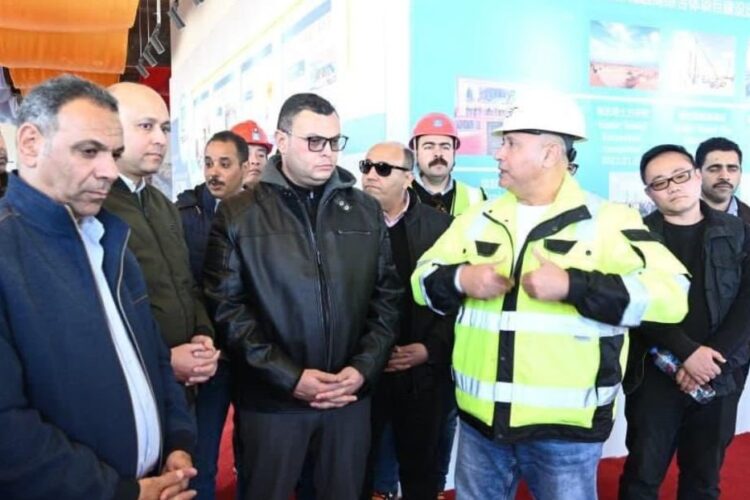 minister-of-housing-reviews-the-progress-of-downtown-towers-project-in-new-alamein-city