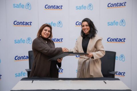 Safeya Borhan, Chief Legal and Corporate Affairs Officer at Contact Financial Holding and Sara Aziz is the Founder and CEO of Safe Egypt sinning a strategic partnership
