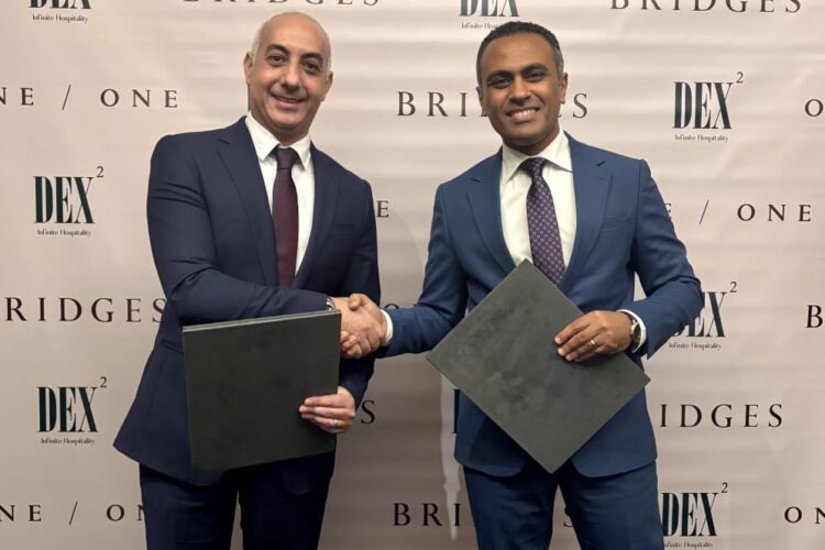 وان أوف وان توقع شراكة مع ديكس سكويردDex Squared Hospitality  لاختيار علامة فندقية عالمية في مشروع Bridges