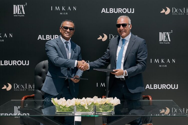 imkan-misr-partners-with-dex-squared-hospitality-to-introduce-premium-holiday-homes-offering-at-alburouj-through-dex-living