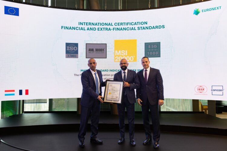 beltone-holding-achieves-msi-20000-certification-at-euronext-in-paris-and-launches-aml-30001-certification-process